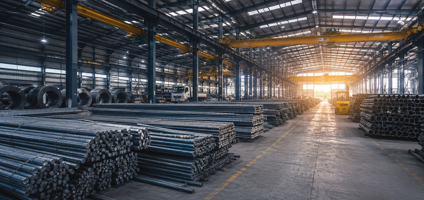 Ahamed Iron and Steel Company warehouse